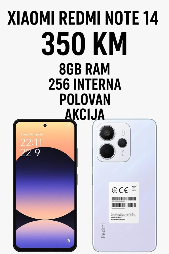 XIAOMI REDMI NOTE 14  POLOVAN