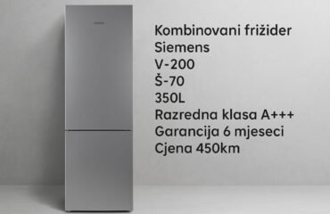 Polovni kombinovani frižider Siemens