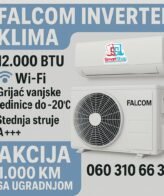 FALCOM INVERTER KLIMA – 12.000 BTU