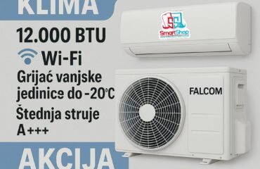 FALCOM INVERTER KLIMA – 12.000 BTU