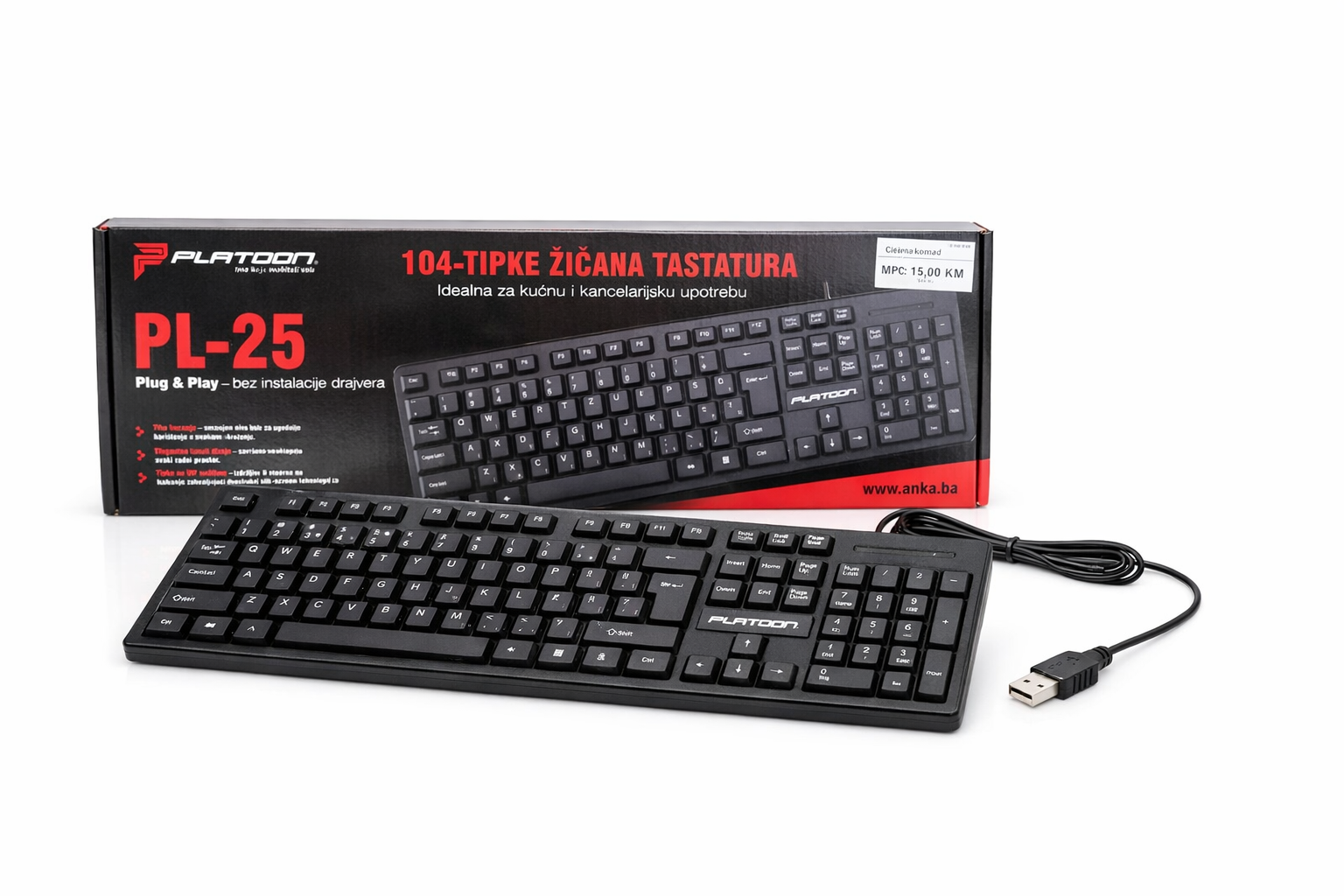 PLATOON PL‑25 tastatura