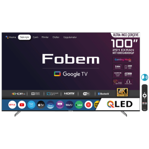 Televizor Smart QLED 144Hz 4K UltraHD 100", Google TV